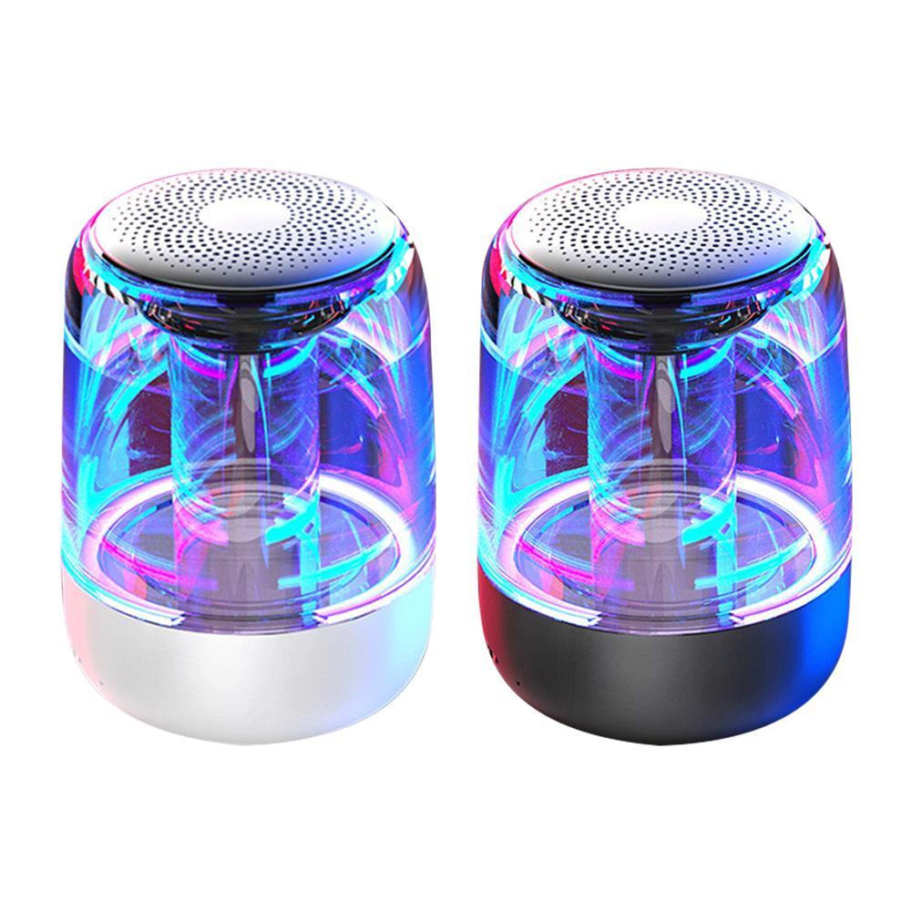 Portable Speakers Bluetooth Wireless Bluetooth Speaker with Color LED Light