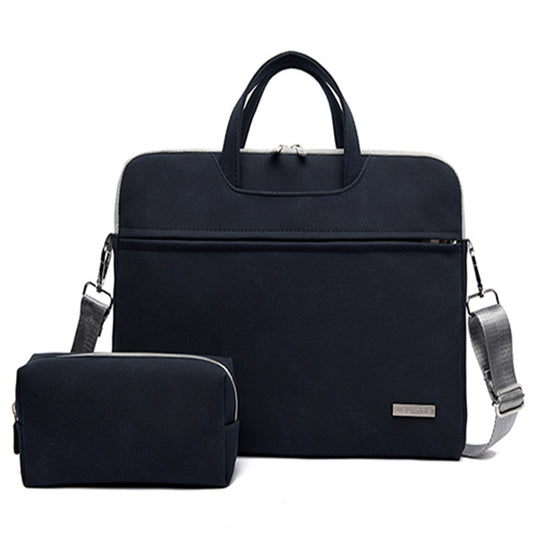 PU Leather Laptop Briefcase & Shoulder Bag